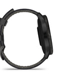 Garmin Venu 3 Black & Slate Con Doppio Cinturino, In Pelle e Silicone