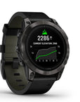 Garmin Epix Pro (Gen 2) Sapphire Edition 47 mm
Carbon Gray DLC Titanium con cinturino Black Leather