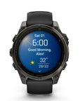 Garmin Fenix 8 - 47 Mm, Amoled, Sapphire, Titanio, Carbon Gray