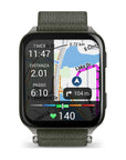 Garmin Venu X1, Gps, Moss Con
Fondello In Titanio, Cinturino In Nylon ComfortFit Moss