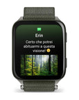Garmin Venu X1, Gps, Moss Con
Fondello In Titanio, Cinturino In Nylon ComfortFit Moss