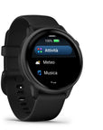 Garmin Vívoactive 6 Slate Con Cinturino Nero