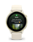 Garmin Vívoactive 6 Lunar Gold Con Cinturino Bone