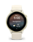 Garmin Vívoactive 6 Lunar Gold Con Cinturino Bone