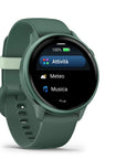 Garmin Vívoactive 6 Metallic Jasper Green Con Cinturino Jasper Green