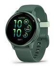 Garmin Vívoactive 6 Metallic Jasper Green Con Cinturino Jasper Green