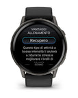 Garmin Venu® 4 Slate Con Silicone, Black 45 Mm