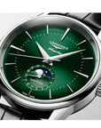 Longines Flagship Heritage Moonphase Quadrante Sunray Green