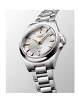 Longines Orologio Conquest Automatico 30 Mm, Quadrante Argento Indici Rosa