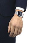 Tissot Gentleman Automatico Powermatic 80 in Acciaio e Quadrante Blu