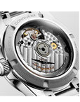 Longines Orologio Conquest Automatico 34 mm Quadrante Verde e Diamanti