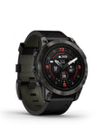 Garmin Epix Pro (Gen 2) Sapphire Edition 47 mm
Carbon Gray DLC Titanium con cinturino Black Leather