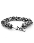 Maria Cristina Sterling Bracciale Uomo In Argento Brunito