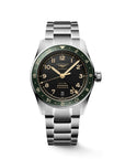 Longines Spirit Zulu Time 39 Mm Ghiera Verde