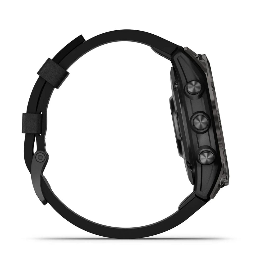 Garmin Epix Pro (Gen 2) Sapphire Edition 47 mm
Carbon Gray DLC Titanium con cinturino Black Leather