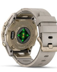 Garmin Fenix 8 - 43 mm, Amoled, Sapphire, Titanio, Soft Gold & Limestone (Pelle)