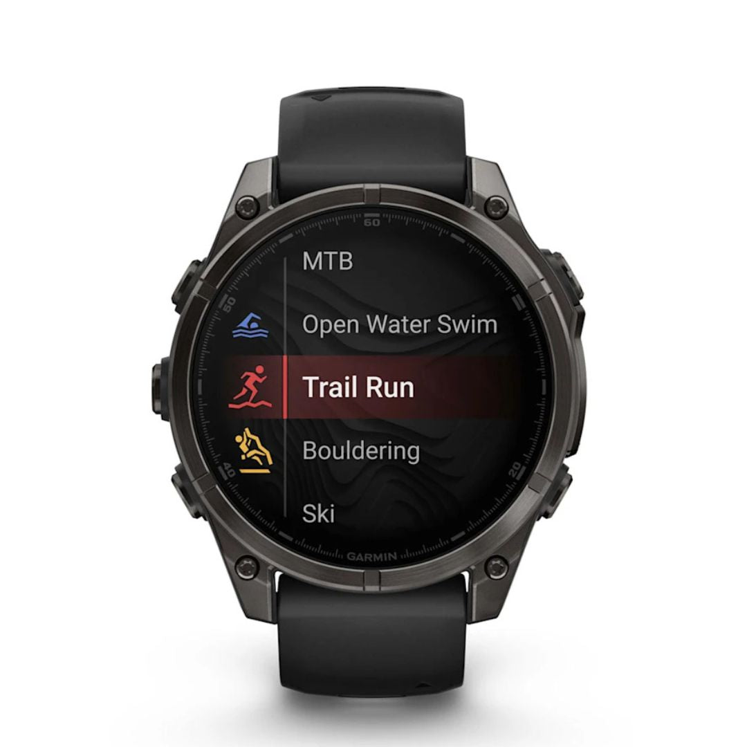 Garmin Fenix 8 - 47 Mm, Amoled, Sapphire, Titanio, Carbon Gray
