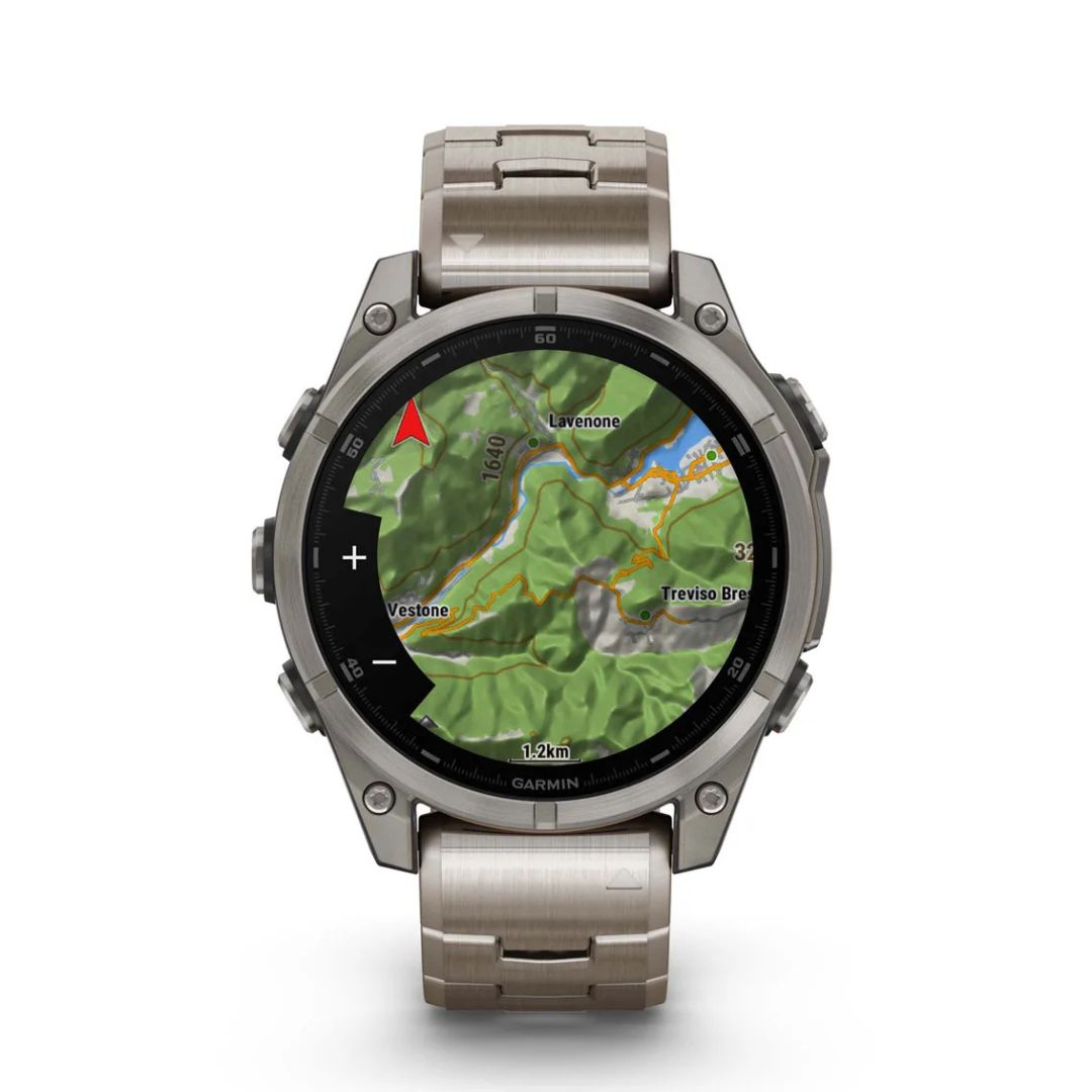 Garmin Fenix 8 - 47 Mm, Amoled, Sapphire, Titanio