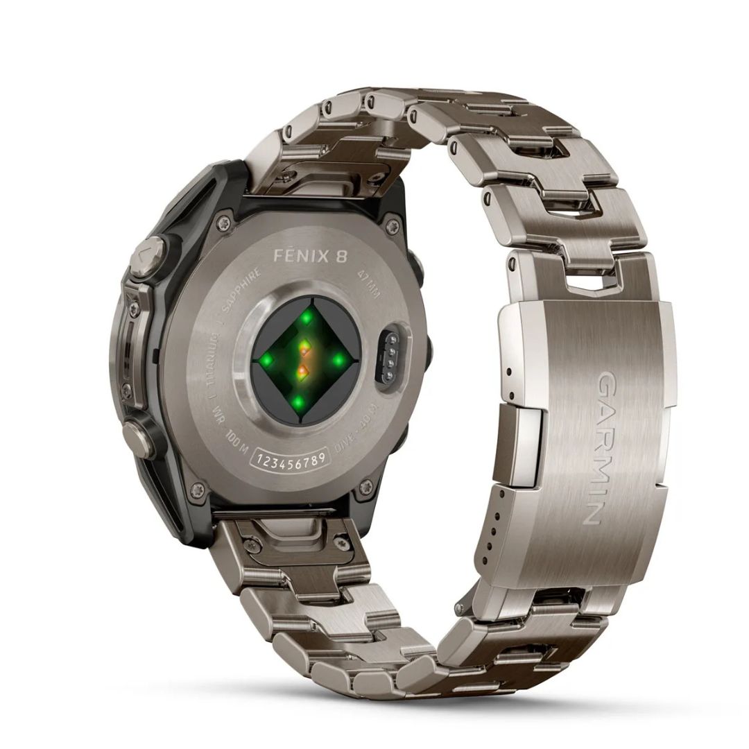 Garmin Fenix 8 - 47 Mm, Amoled, Sapphire, Titanio