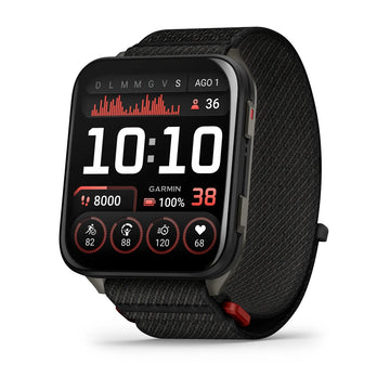 Garmin Venu X1 Black Cinturino In Nylon ComfortFit Black