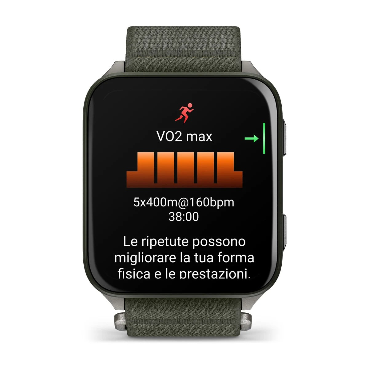Garmin Venu X1, Gps, Moss Con
Fondello In Titanio, Cinturino In Nylon ComfortFit Moss
