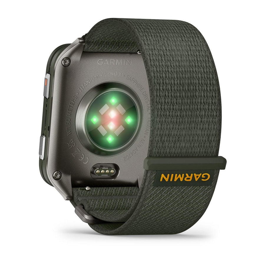 Garmin Venu X1, Gps, Moss Con
Fondello In Titanio, Cinturino In Nylon ComfortFit Moss