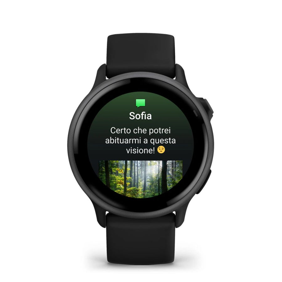Garmin Vívoactive 6 Slate Con Cinturino Nero