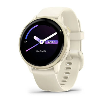 Garmin Vívoactive 6 Lunar Gold Con Cinturino Bone