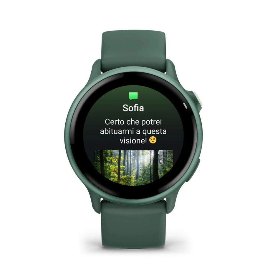 Garmin Vívoactive 6 Metallic Jasper Green Con Cinturino Jasper Green