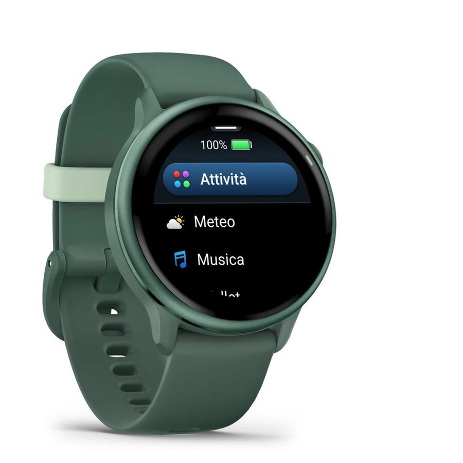 Garmin Vívoactive 6 Metallic Jasper Green Con Cinturino Jasper Green