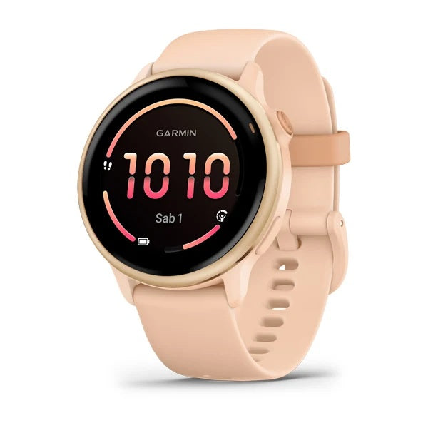 Garmin Vívoactive 6 Metallic Pink Dawn Con Cinturino Pink Dawn