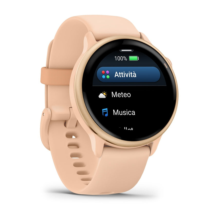 Garmin Vívoactive 6 Metallic Pink Dawn Con Cinturino Pink Dawn