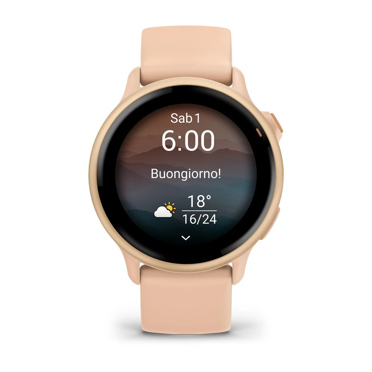 Garmin Vívoactive 6 Metallic Pink Dawn Con Cinturino Pink Dawn