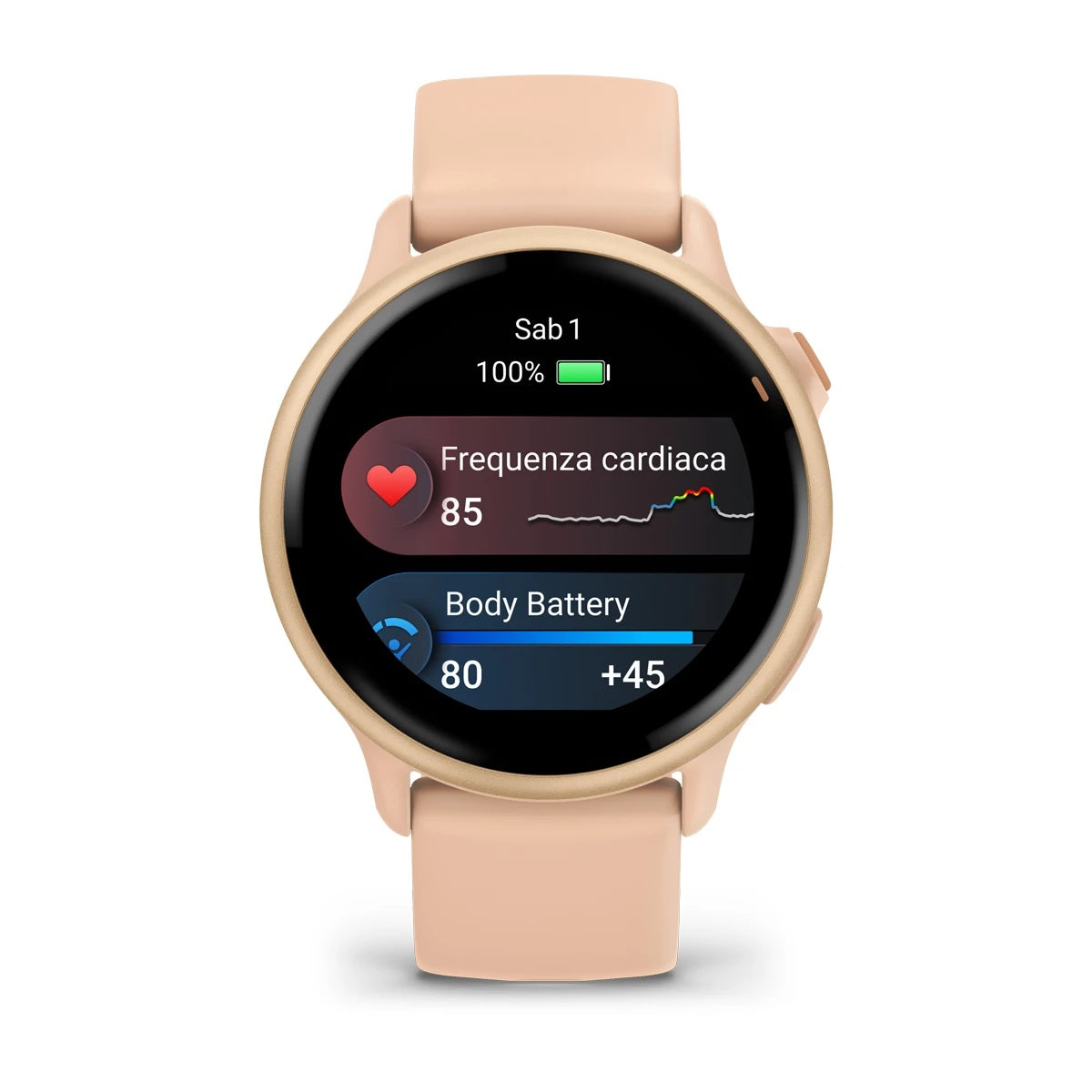 Garmin Vívoactive 6 Metallic Pink Dawn Con Cinturino Pink Dawn