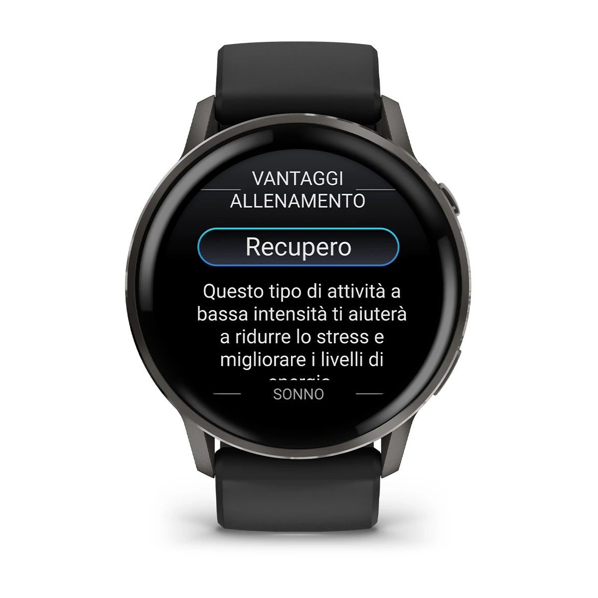 Garmin Venu® 4 Slate Con Silicone, Black  45 Mm