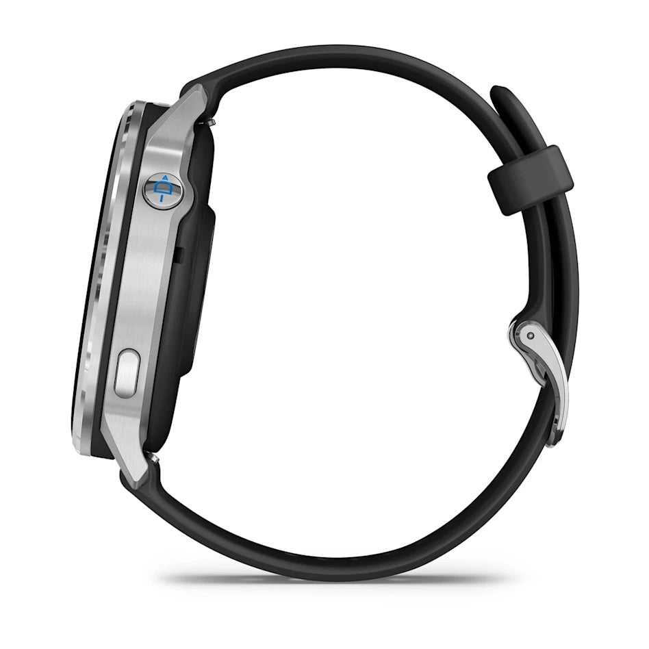 Garmin D2 Air X15 Silver Con Cinturino In Silicone Nero