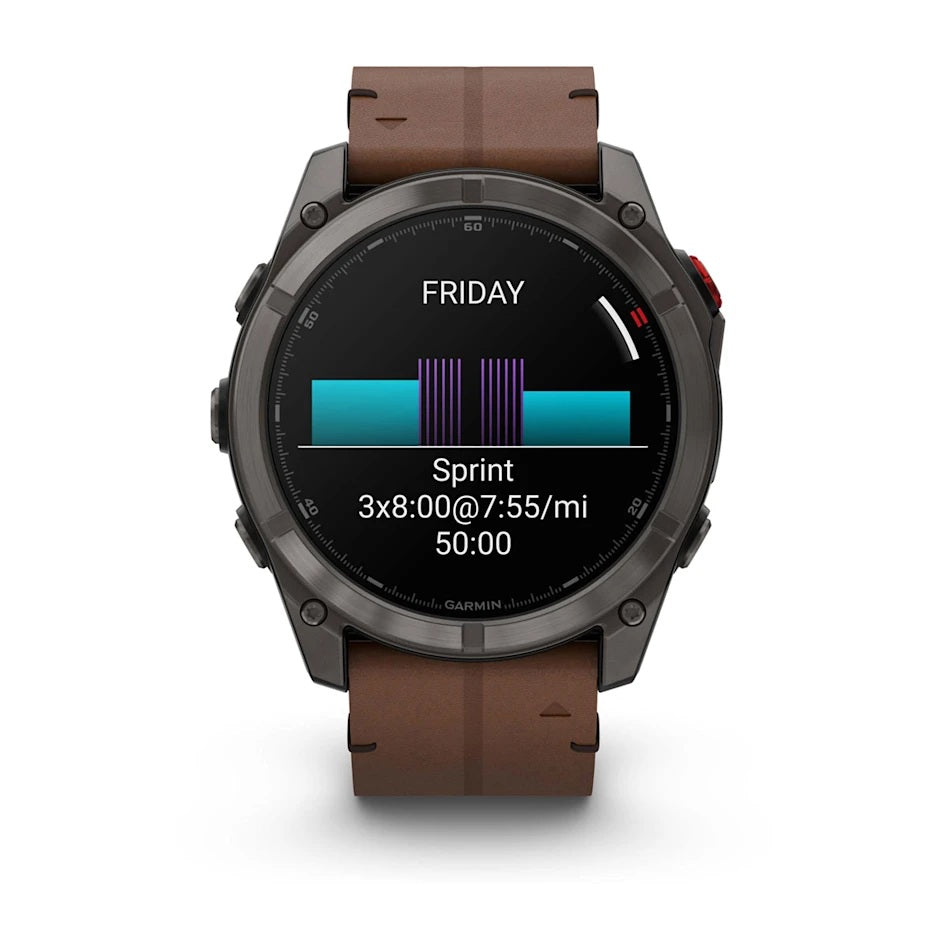 Garmin Fenix 8 Pro – 51 Mm, Amoled Carbon Grey, Ttitanium