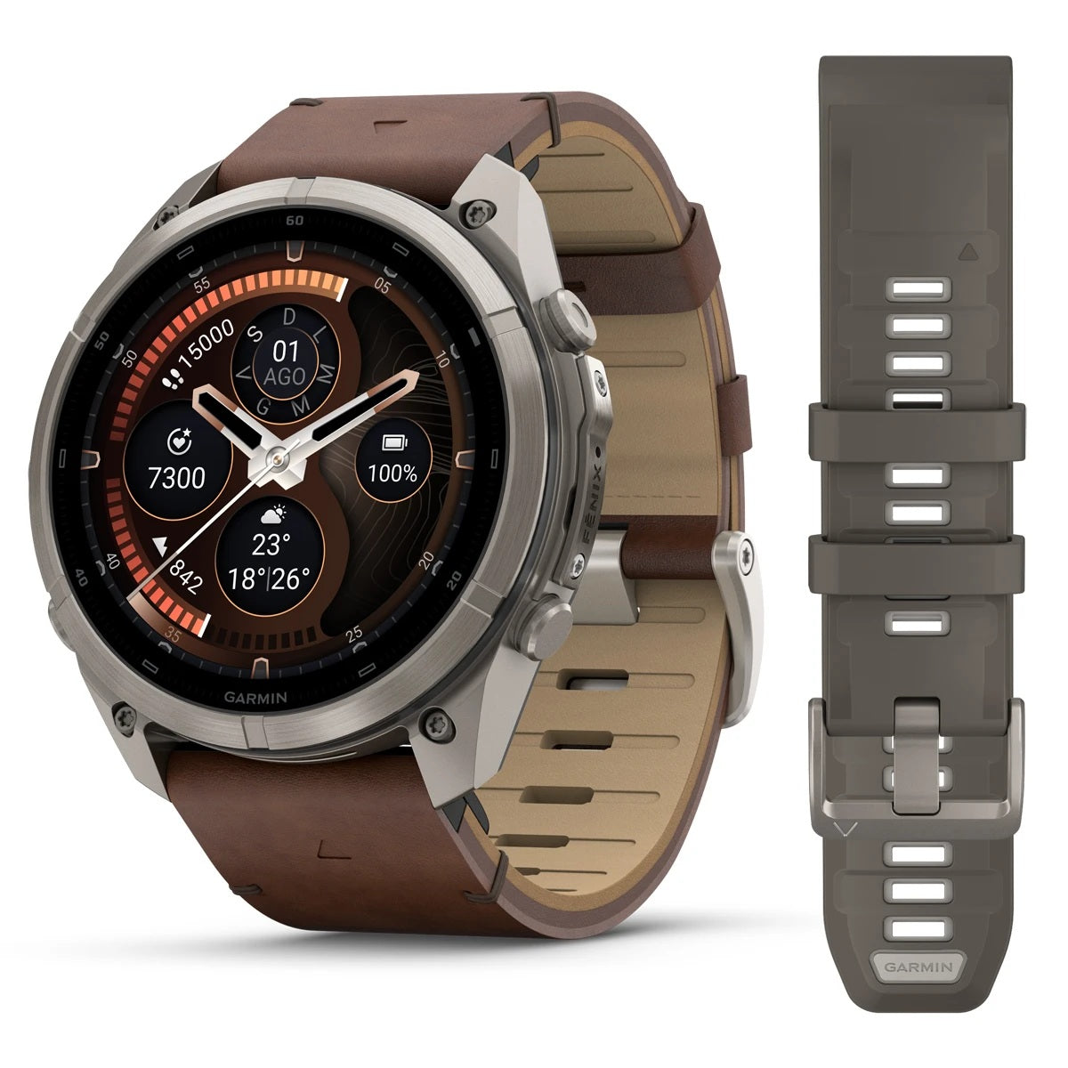 Garmin Fenix® 9 Pro, Amoled, InReach, Titanio, 51 Mm