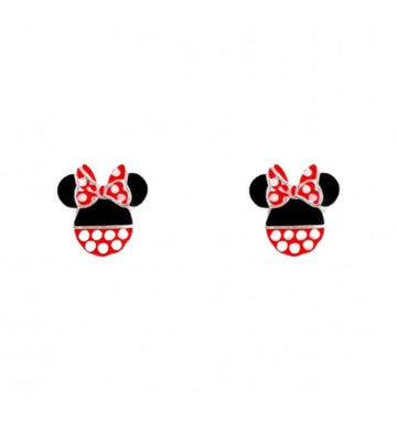 Disney Orecchini A Lobo Minnie  In Argento 925/1000