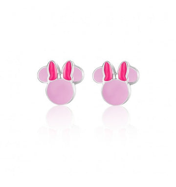 Disney Orecchini Mini Minnie Mouse In Argento 925/1000