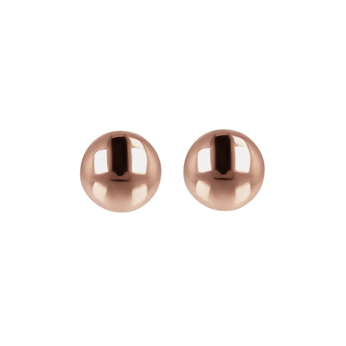 Bronzallure Orecchini A Sfera Lucidi