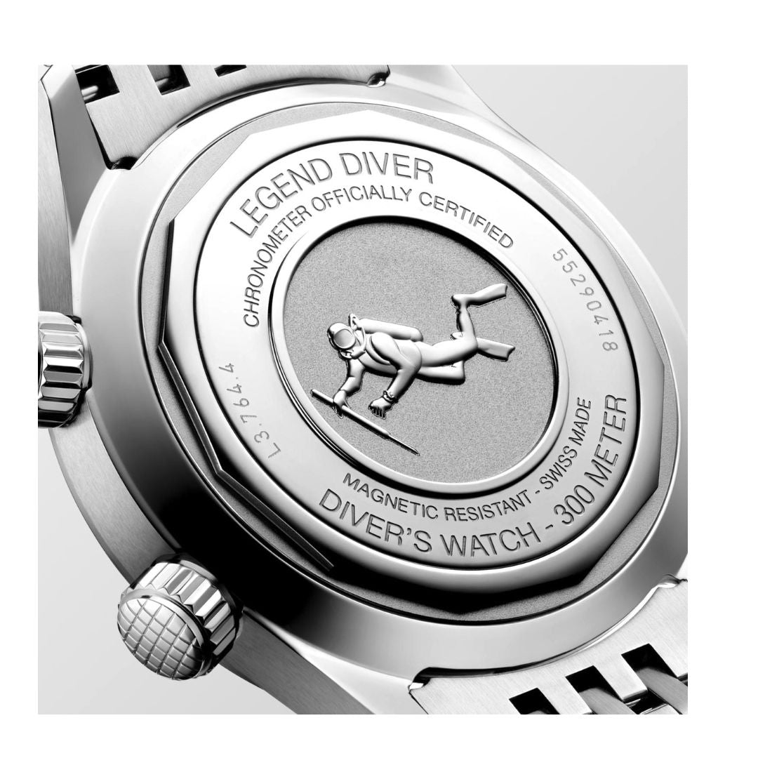 Longines Legend Diver 39 mm Quadrante Blu