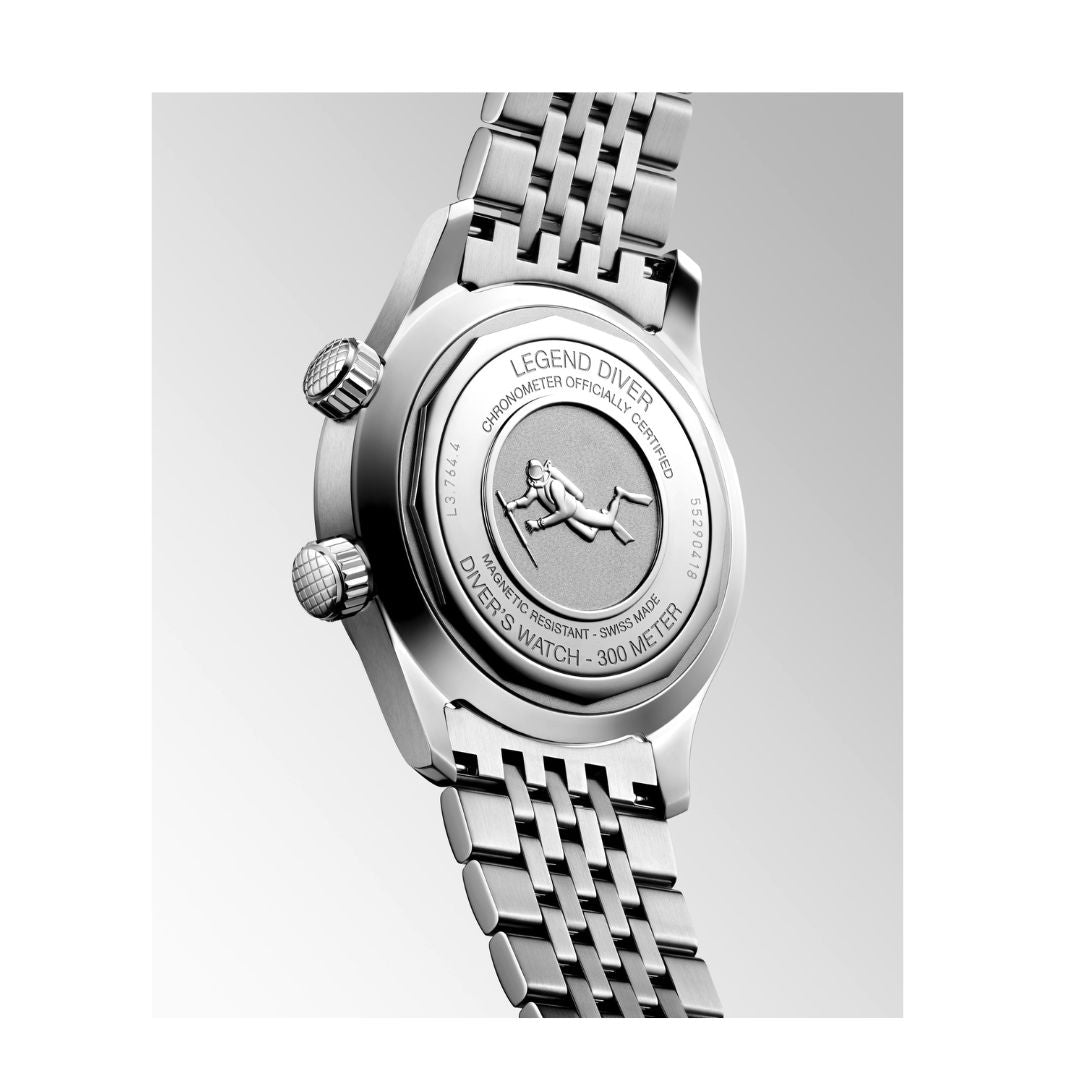 Longines Legend Diver 39 mm Quadrante Blu