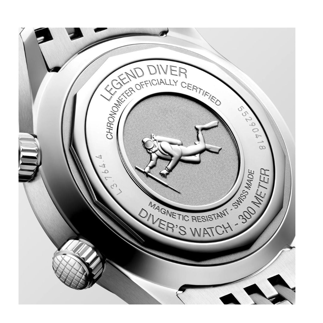 Longines Legend Diver 39 mm Quadrante Verde