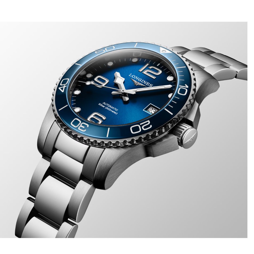 Longines Hydroconquest Orologio Uomo 39 mm Quadrante Blu