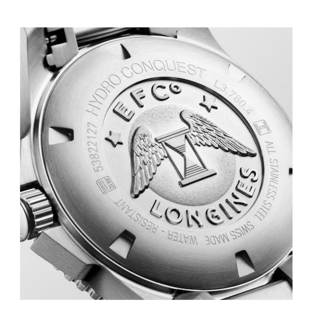 Longines Hydroconquest Orologio Uomo 39 mm Quadrante Blu