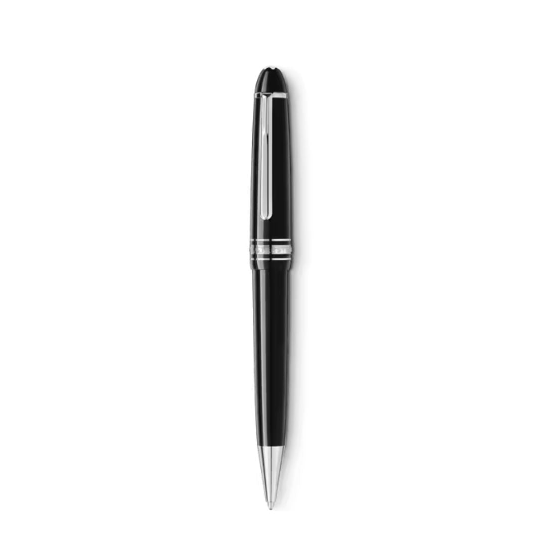 Montblanc Penna A Sfera Meisterstück Placcata In Platino Midsize