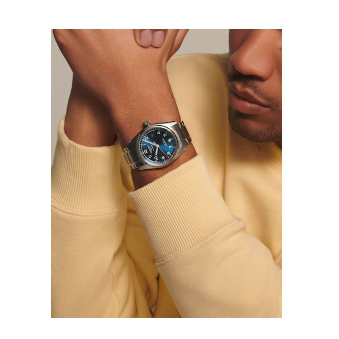 Longines Spirit Orologio Uomo Acciaio Quadrante Blu