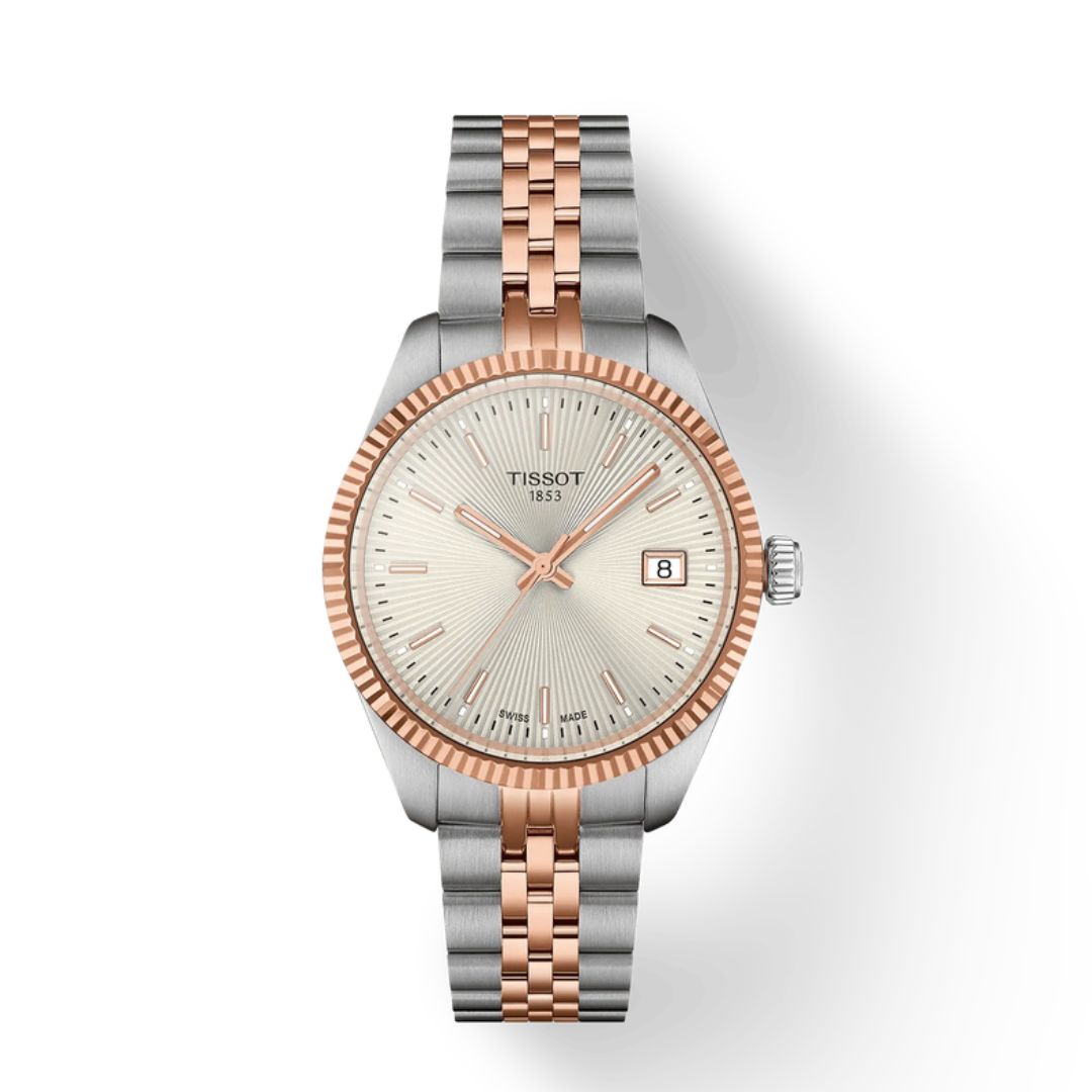 Tissot Ballade 34 Mm  Pvd Oro Rosa