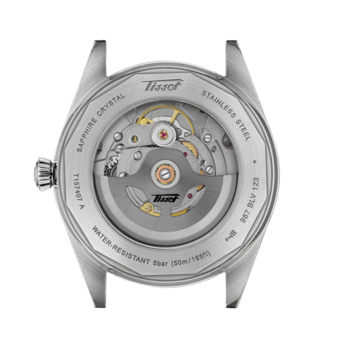 Tissot Visodate39 Mm Cinturino In Pelle